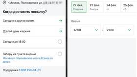 Как получить посылку СДЭК курьером в Элекс