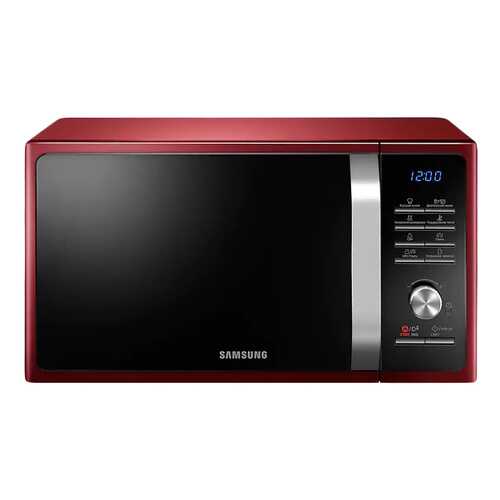 Микроволновая печь с грилем Samsung MG23F301TQR/BW red/black в Элекс