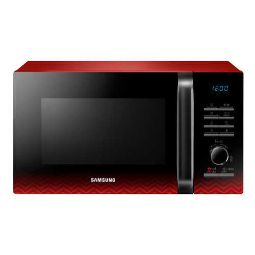 Микроволновая печь с грилем Samsung MG23H3115PR red в Элекс