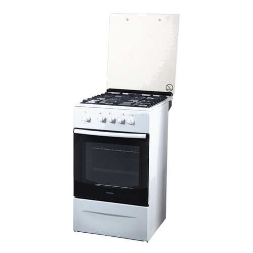 Газовая плита Darina GM 3M41 002W White в Элекс