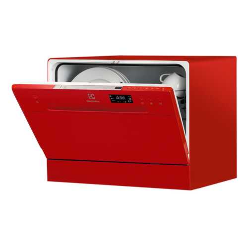 Посудомоечная машина компактная Electrolux ESF2400OH red в Элекс