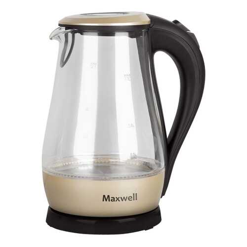 Чайник электрический Maxwell MW-1041GD Black/Beige в Элекс