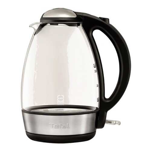 Чайник электрический Tefal Glass KI7208 Black/Silver в Элекс