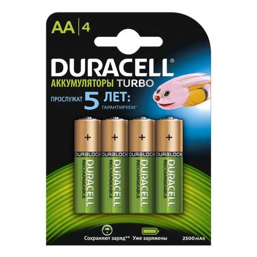 Аккумуляторная батарея Duracell HR6-4BL 4 шт в Элекс