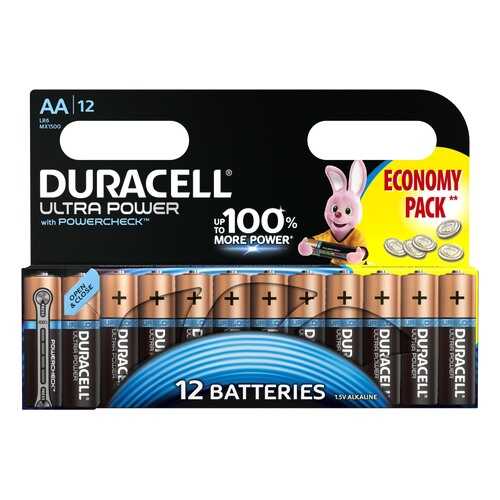 Батарейка DURACELL UltraPower LR6/12BL 12 шт в Элекс