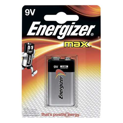 Батарейка Energizer MAX 9V-9B-6LR61 1 шт в Элекс