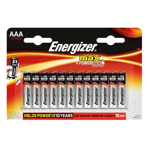 Батарейка Energizer MAX AAA (LR03) 12 шт в Элекс