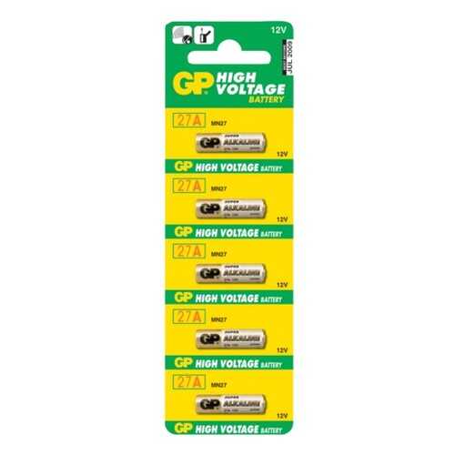 Батарейка GP Batteries Super Alkaline 27A 5 шт в Элекс