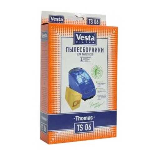 Комплект пылесборников для пылесоса Vesta filter TS 06 (4 шт + фильтр) в Элекс