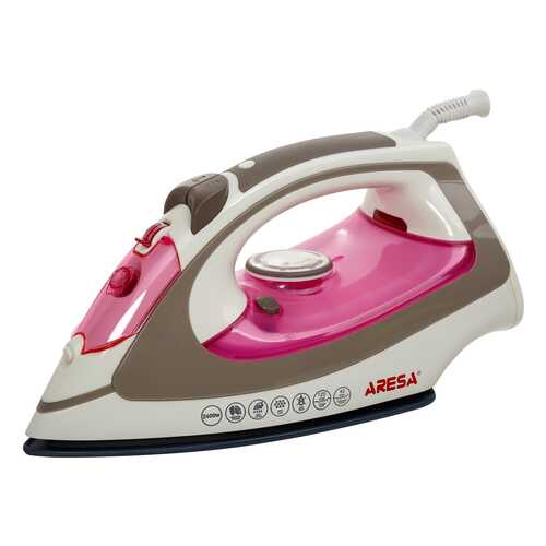 Утюг Aresa AR-3106 White/Pink/Grey в Элекс