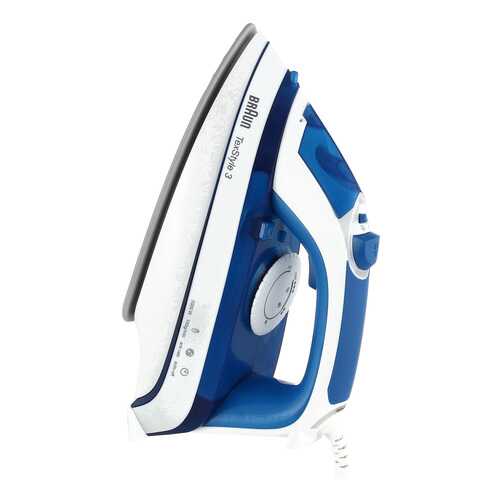 Утюг Braun TexStyle 3 TS 355 A White/Blue в Элекс