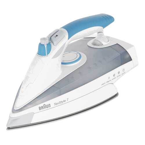 Утюг Braun TexStyle 7 4690-TS765EA White/Blue в Элекс