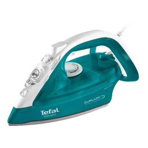 Утюг Tefal Easygliss FV3965E0 White/Cyan в Элекс