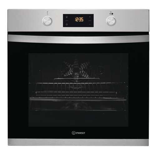 Встраиваемый электрический духовой шкаф Indesit IFW 3844 JP IX Silver/Black в Элекс