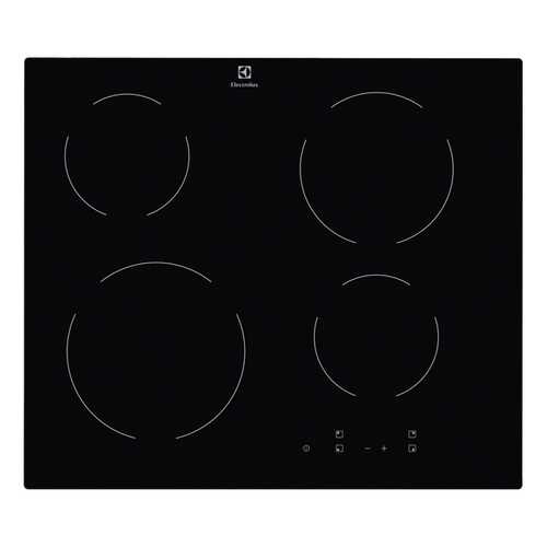 Встраиваемая варочная панель электрическая Electrolux CME6420KA Black в Элекс