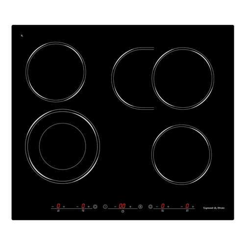 Встраиваемая варочная панель электрическая Zigmund & Shtain CNS 259.60 BX Black в Элекс
