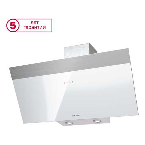 Вытяжка Krona Steel Kristen 900 white/inox S в Элекс